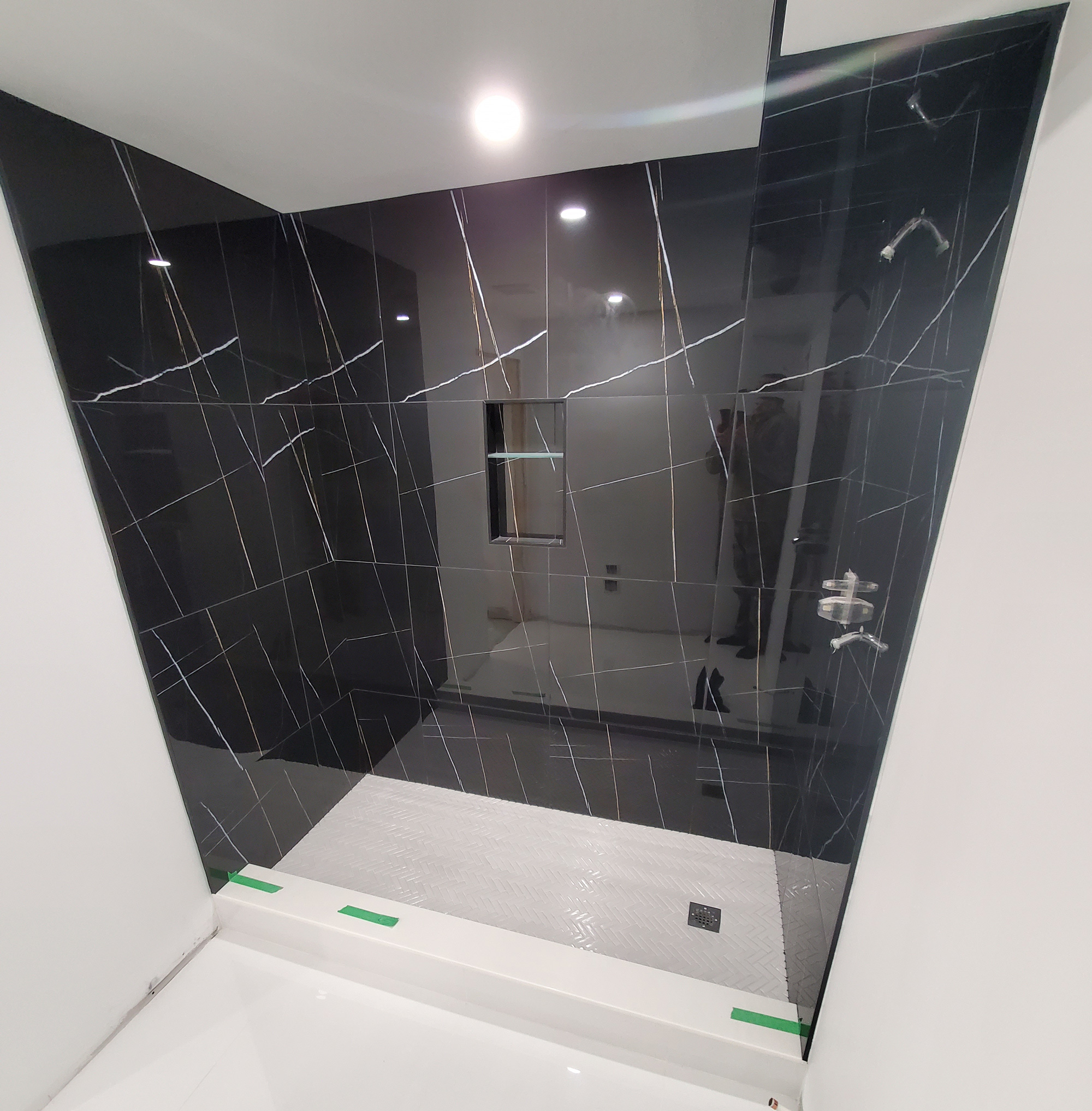 Bathroom tile installation in Toronto
