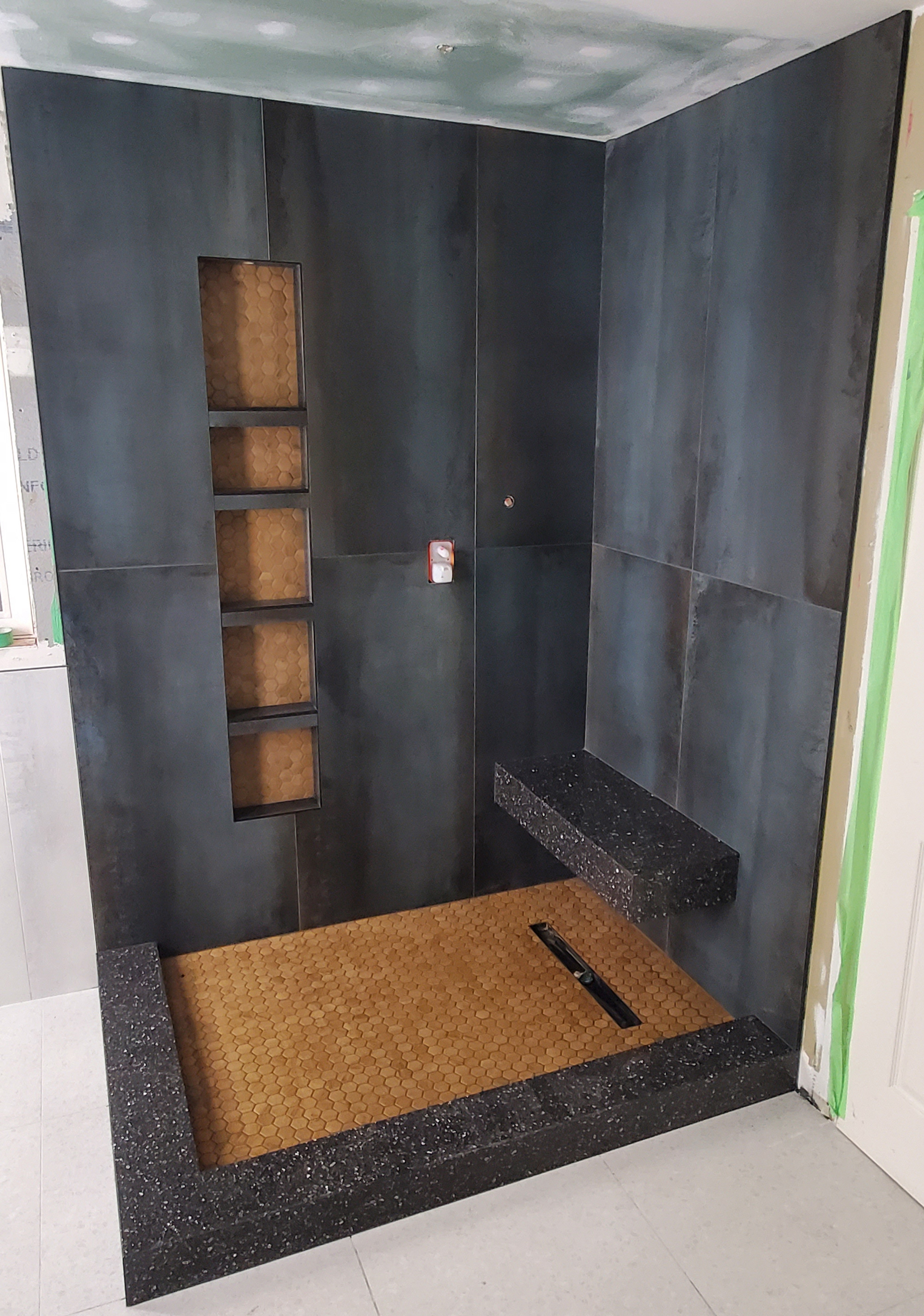 Bathroom tile installation in Toronto