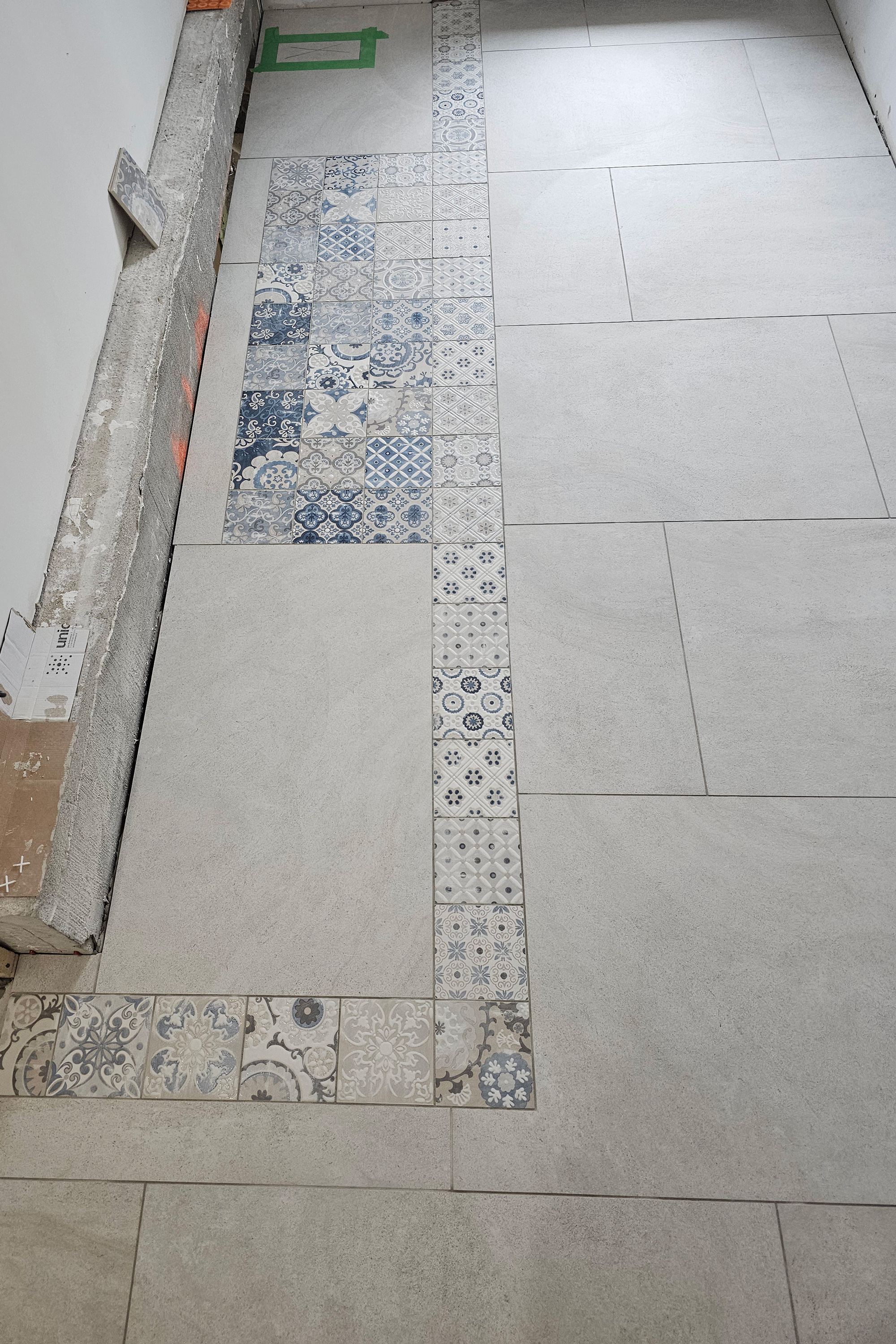 Floor tile installation in Richmond Hill